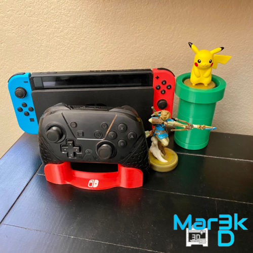 Nintendo Switch™ Pro Controller Stand | 3D Printed | Gamer | Man Cave ...